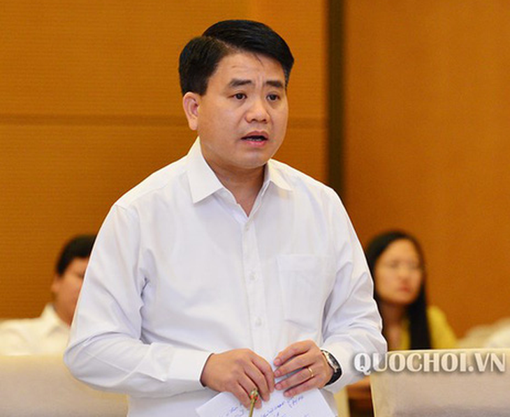 Chủ tịch Hà Nội Nguyễn Đức Chung bị tạm đình chỉ công tác - Ảnh 1.
