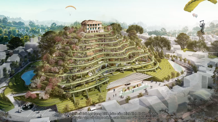 Sẽ xây dựng khách sạn cao 10 tầng ở khu dinh tỉnh trưởng Đà Lạt - Ảnh 2.
