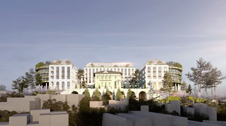 Sẽ xây dựng khách sạn cao 10 tầng ở khu dinh tỉnh trưởng Đà Lạt - Ảnh 4.