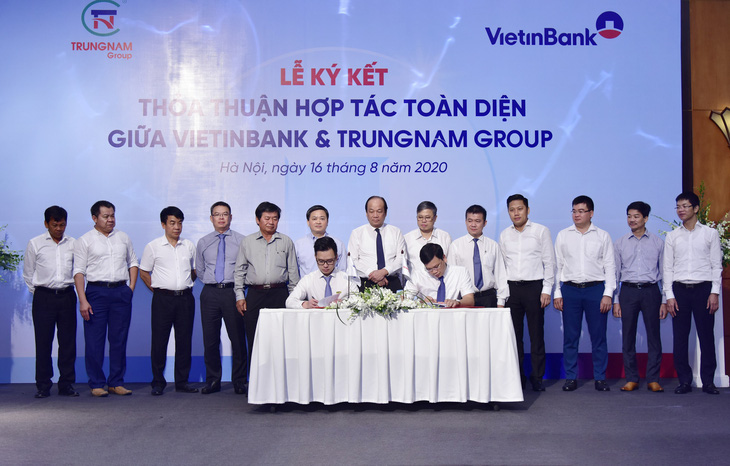 VietinBank và Trung Nam Group ký kết hợp tác toàn diện - Ảnh 1.