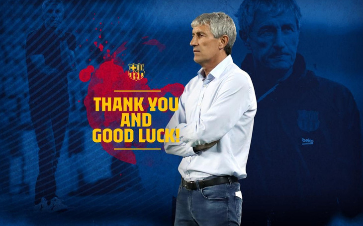 Barca sa thải HLV Quique Setien, chuẩn bị bổ nhiệm Ronald Koeman