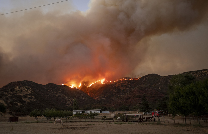 Cháy rừng ở Nam California, gần 8.000 người sơ tán - Ảnh 2.