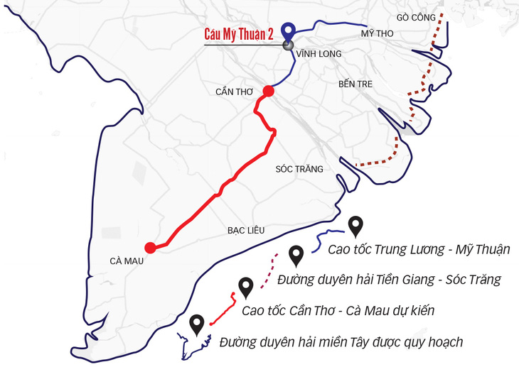 Từ Sài Gòn đi về Cà Mau bằng đường ven biển - Ảnh 2.