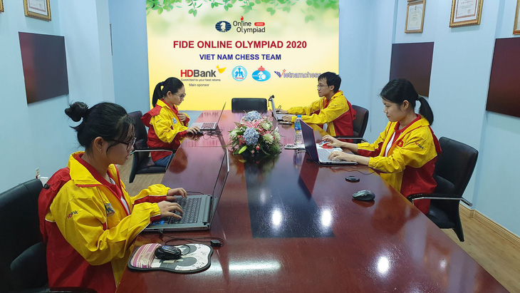 Tuyển cờ vua Việt Nam ‘hết cửa’ ở Giải Olympiad Online - Ảnh 1.