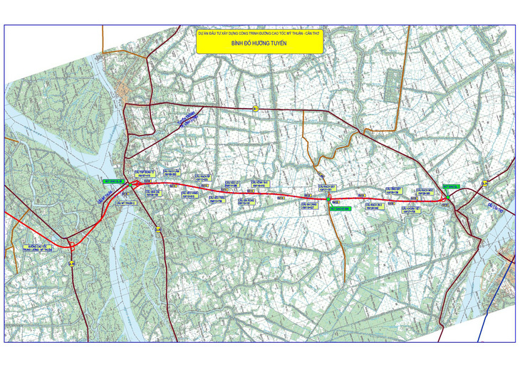 Tháng 11-2020 khởi công cao tốc Mỹ Thuận - Cần Thơ - Ảnh 1.