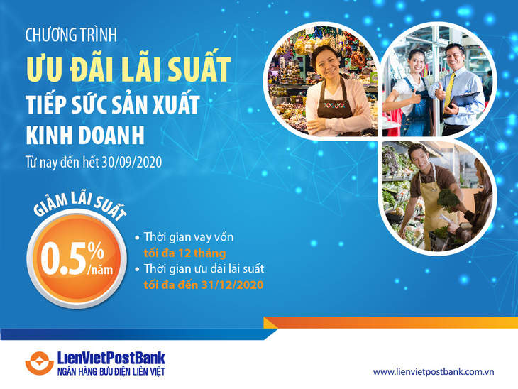 LienVietPostBank - Chung tay cùng cá nhân và hộ kinh doanh trong mùa dịch - Ảnh 1.