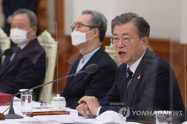 Tổng thống Moon Jae In nói một nhà thờ trơ trẽn cản trở chống dịch COVID-19 - Ảnh 1.
