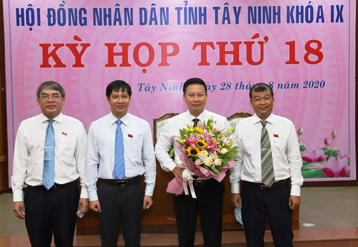 Ông Nguyễn Thanh Ngọc được bầu làm chủ tịch UBND tỉnh Tây Ninh - Ảnh 1.
