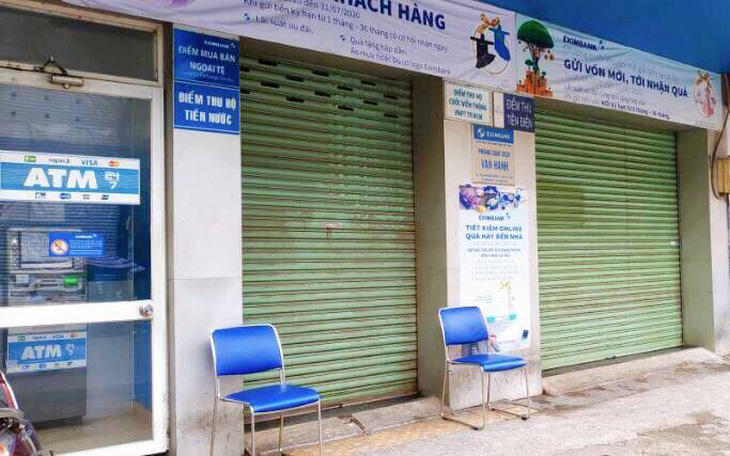 Eximbank tạm đóng cửa 1 phòng giao dịch vì khách hàng mắc COVID-19 đến giao dịch