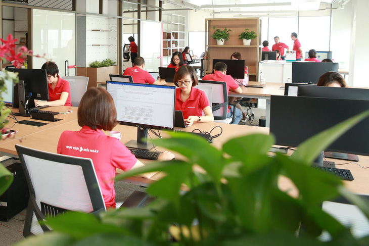 Techcombank tạo môi trường văn hóa ‘phẳng’ tại nơi làm việc - Ảnh 1.