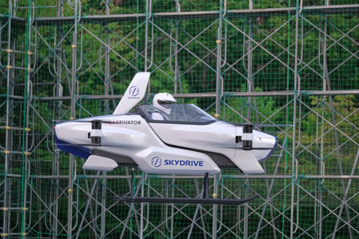 Nhật Bản hoàn thành thử nghiệm ôtô bay - Ảnh 1.