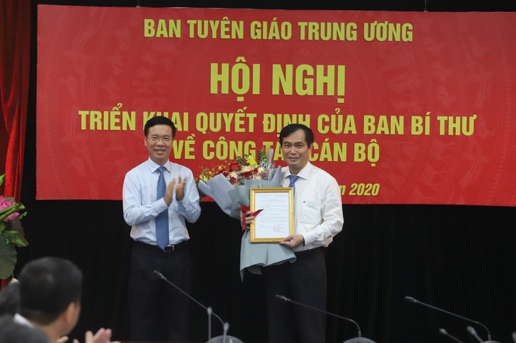 Ban Tuyên giáo trung ương có phó trưởng ban mới - Ảnh 1.