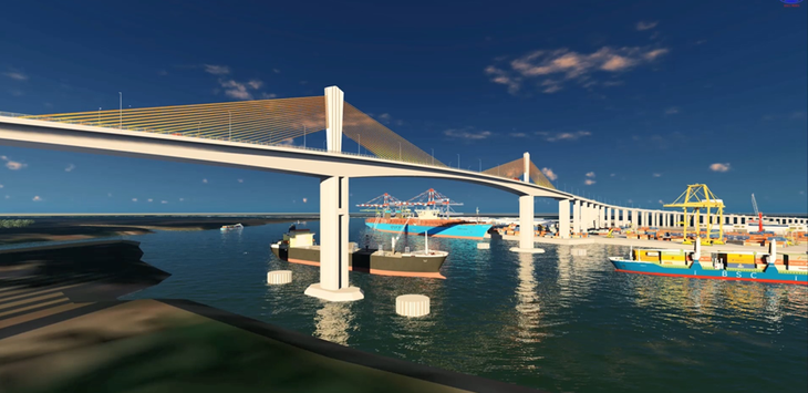 Xây cầu Phước An gần 5.000 tỉ đồng, nối cảng Cái Mép - Thị Vải với cao tốc - Ảnh 5.