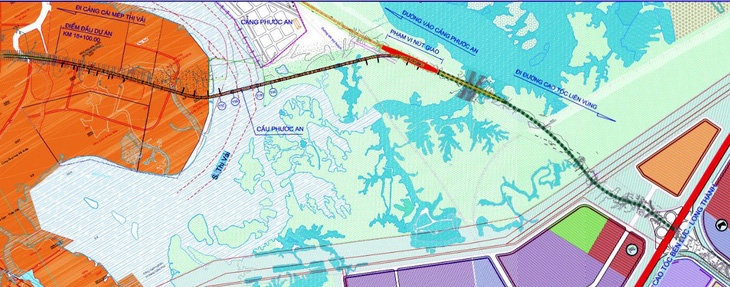 Xây cầu Phước An gần 5.000 tỉ đồng, nối cảng Cái Mép - Thị Vải với cao tốc - Ảnh 4.