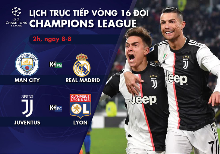 Lịch trực tiếp ngày Champions League trở lại: Man City - Real Madrid - Ảnh 1.