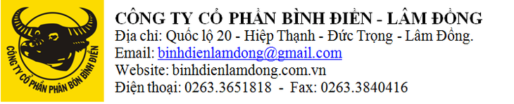 Công ty Cổ phần Bình  Điền - Lâm Đồng thông báo tuyển dụng - Ảnh 2.