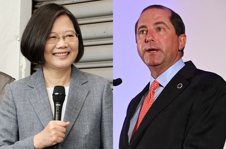 Bộ trưởng Mỹ thăm Đài Loan: Mỹ lại chọc giận Trung Quốc - Ảnh 1.