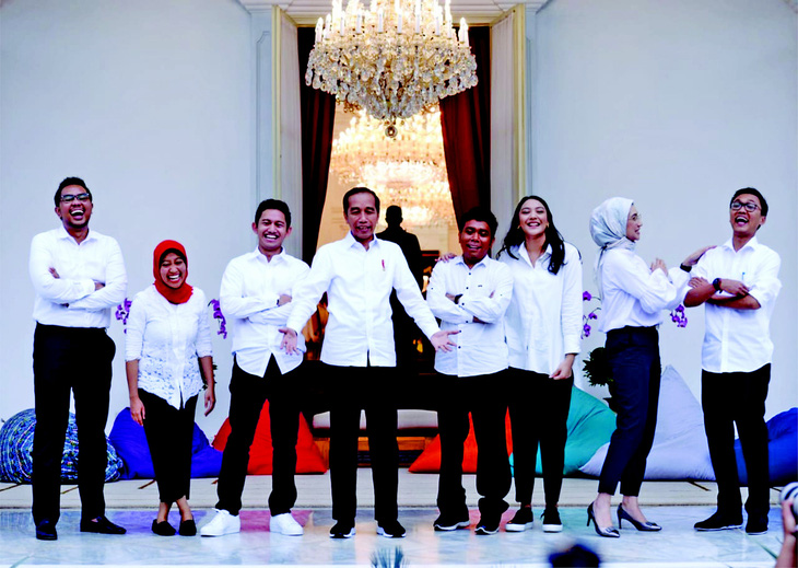 7 bạn trẻ làm cố vấn cho Tổng thống Indonesia để phụng sự tổ quốc - Ảnh 1.