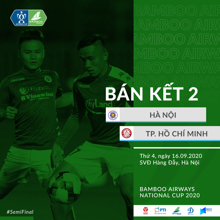 Loại hai đội hạng dưới, CLB TP.HCM và Hà Nội gặp nhau ở bán kết Cúp quốc gia 2020 - Ảnh 1.
