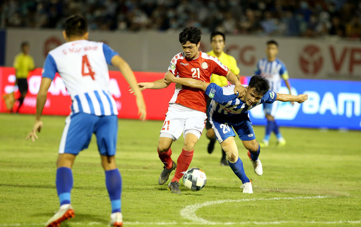 Công Phượng bị treo giò trận bán kết Cúp quốc gia với Hà Nội - Ảnh 1.