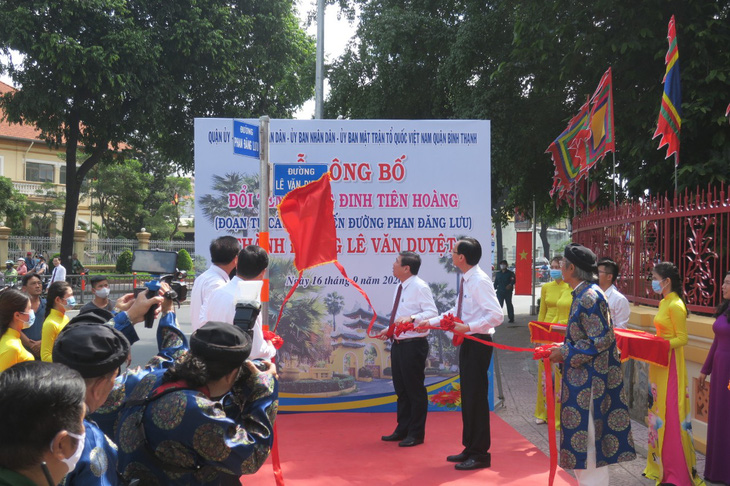 Đổi lại tên đường Lê Văn Duyệt nhân lễ giỗ lần thứ 188 của đức Tả quân - Ảnh 4.