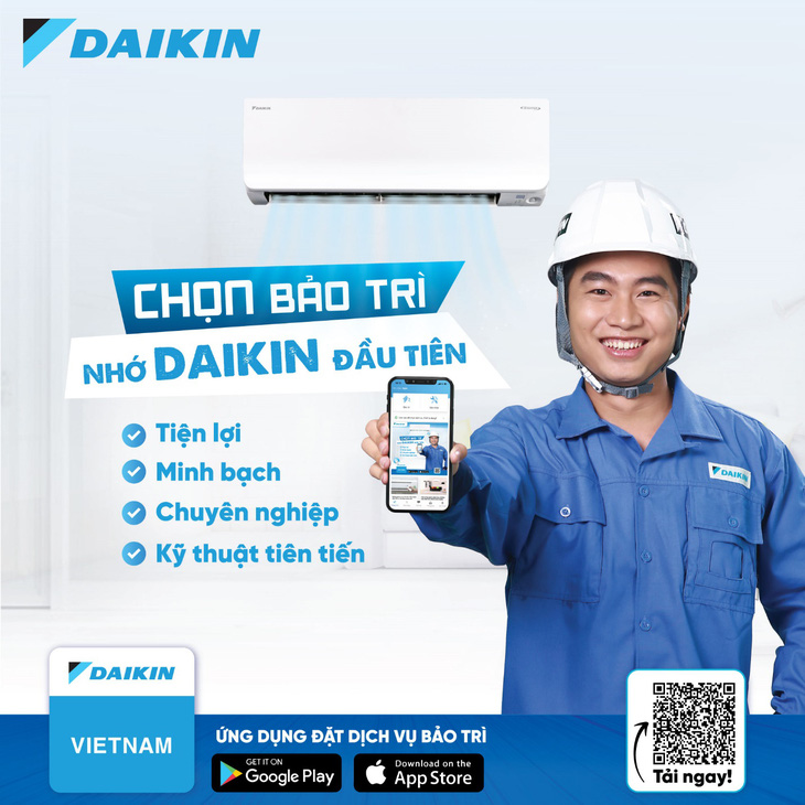 Daikin Việt Nam ra mắt ứng dụng đặt dịch vụ bảo trì máy điều hòa - Ảnh 1.
