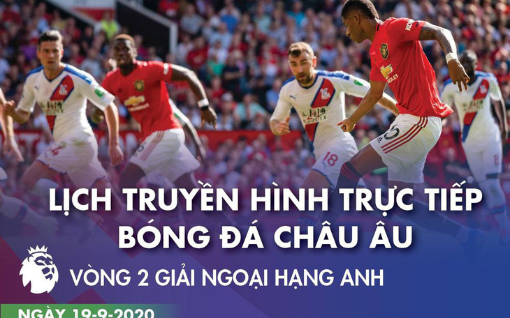 Lịch trực tiếp bóng đá châu Âu 19-9: M.U xuất quân