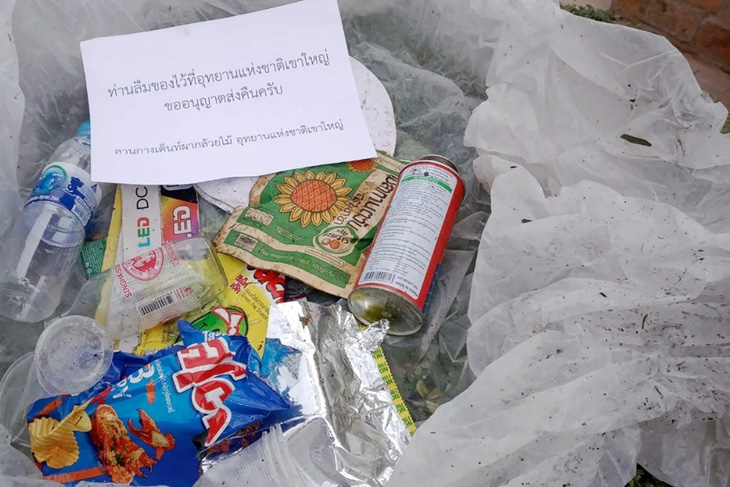 Quên rác ở vườn quốc gia Thái Lan, du khách sẽ được gửi trả tận nhà - Ảnh 1.