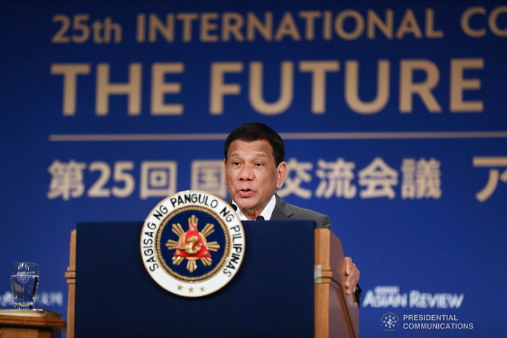 Ông Duterte từ chối theo Mỹ phạt 24 công ty Trung Quốc xây đảo nhân tạo - Ảnh 1.