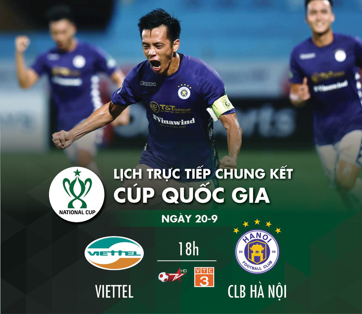 Lịch trực tiếp chung kết Cúp quốc gia 2020: Viettel - CLB Hà Nội - Ảnh 1.
