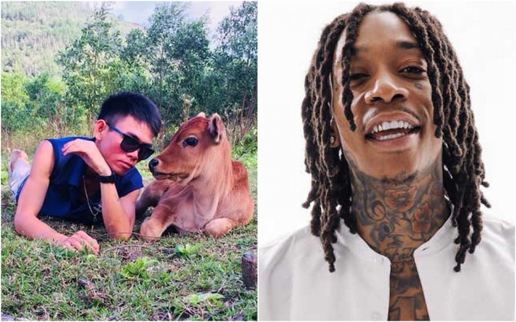 YouTuber chăn bò của Việt Nam hợp tác với rapper Mỹ đình đám Wiz Khalifa - Ảnh 1.