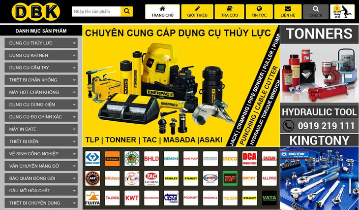 Mua kích thủy lực giá rẻ tại DBK Việt Nam - Ảnh 1.