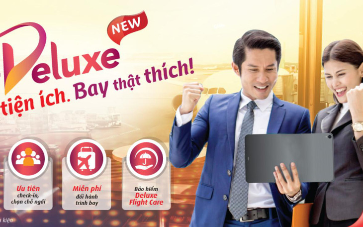 Vietjet ra mắt hệ thống giá vé mới với SkyBoss nâng cấp và Deluxe mới