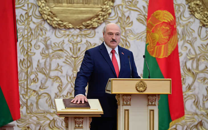 Ông Lukashenko tuyên thệ nhậm chức tổng thống Belarus nhiệm kỳ thứ 6