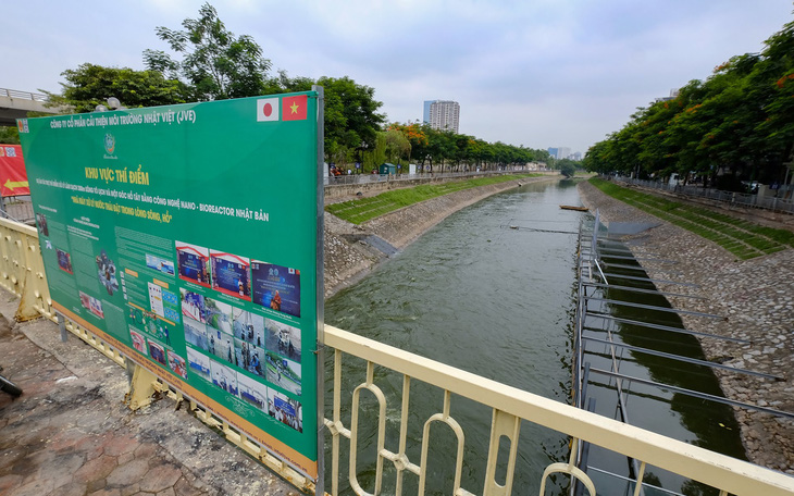 Xử lý ô nhiễm sông Tô Lịch: 