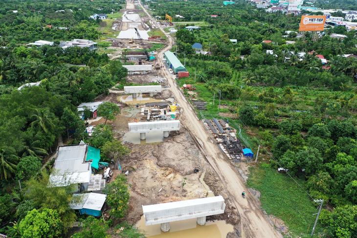 Đẩy nhanh xây cầu Mỹ Thuận 2 để kết nối cao tốc Trung Lương - Mỹ Thuận - Cần Thơ - Ảnh 2.