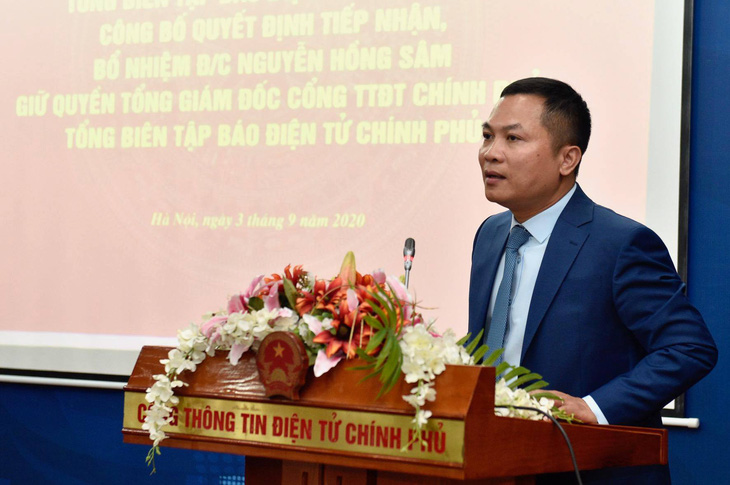Ông Nguyễn Hồng Sâm làm quyền tổng giám đốc Cổng thông tin điện tử Chính phủ - Ảnh 1.