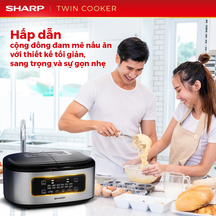 Bí quyết nấu vạn bữa ngon với nồi đôi đa năng Twin Cooker - Ảnh 4.