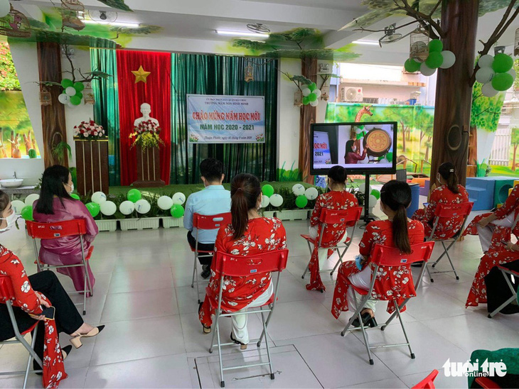 Lễ khai giảng online đặc biệt ở Đà Nẵng - Ảnh 8.