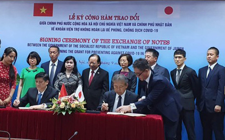 Nhật Bản tài trợ 500 tỉ đồng cho Việt Nam chống dịch COVID-19