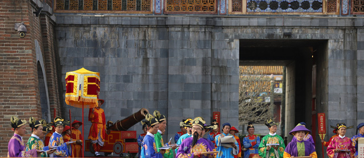 Tái hiện lễ  phát lịch của triều Nguyễn lần đầu tiên sau 180 năm - Ảnh 2.