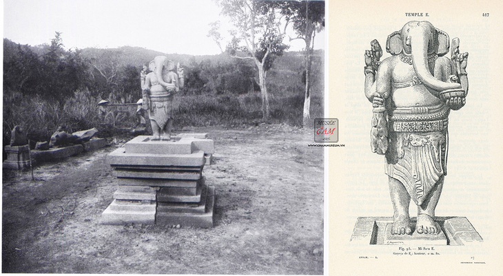Hai cổ vật điêu khắc Chăm được công nhận bảo vật quốc gia - Ảnh 2.