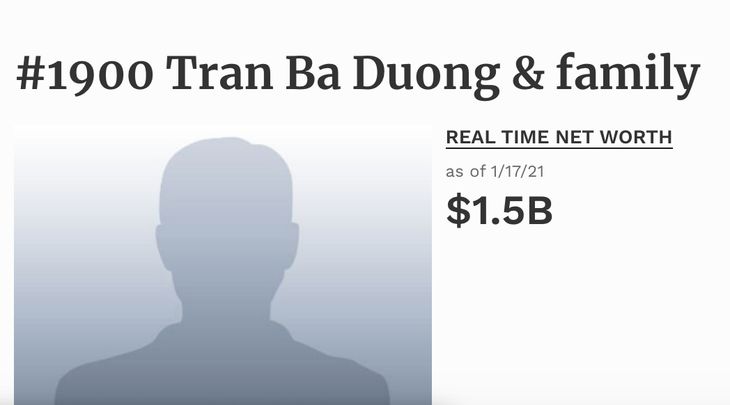 Chỉ hai tuần đầu năm, tài sản các tỉ phú đôla Việt Nam tăng vọt ra sao? - Ảnh 5.