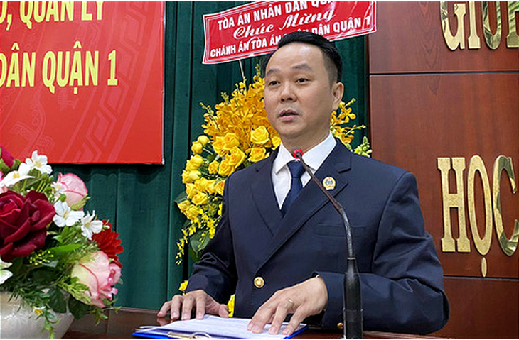 Ông Nguyễn Thành Vinh làm chánh án TAND TP Thủ Đức - Ảnh 1.