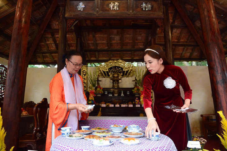 Lễ tết đa màu sắc tại Lễ hội Tết Việt - Ảnh 4.