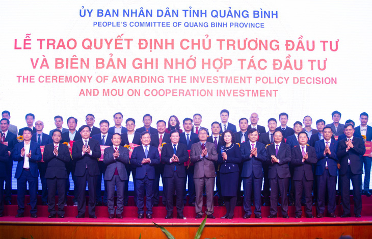 Tập đoàn DIC được Quảng Bình trao biên bản hợp tác đầu tư - Ảnh 1.