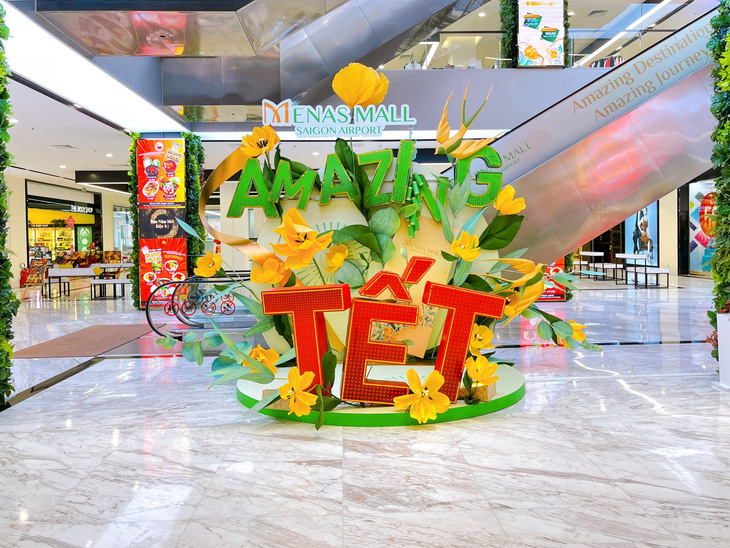 Amazing Tết - Đón năm mới diệu kỳ tại Menas Mall Saigon Airport - Ảnh 3.