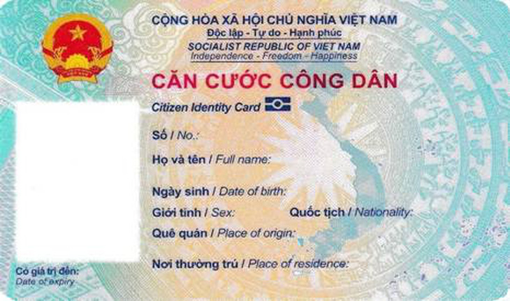 Thẻ căn cước công dân gắn chip chính thức có hình dáng cụ thể ra sao? - Ảnh 1.