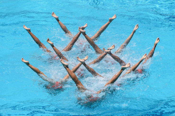 Giải đấu loại Olympic của môn bơi nghệ thuật phải tạm hoãn vì COVID-19 - Ảnh 1.