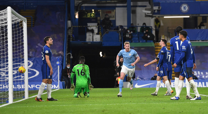 Man City thắng thuyết phục Chelsea tại Stamford Bridge - Ảnh 3.